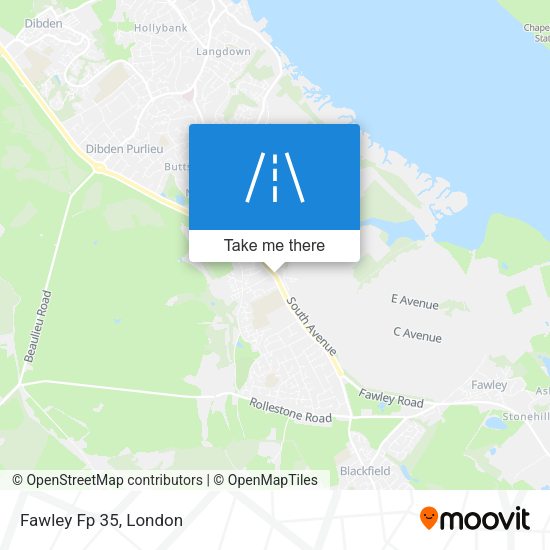 Fawley Fp 35 map