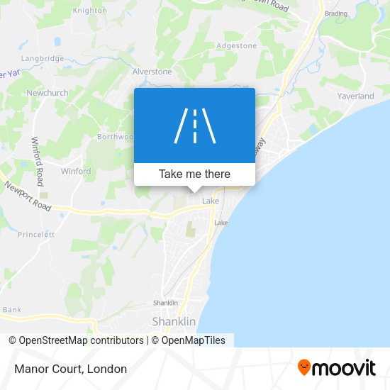 Manor Court map