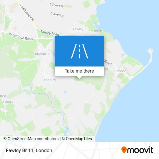 Fawley Br 11 map