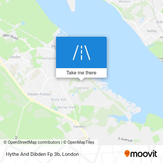 Hythe And Dibden Fp 3b map