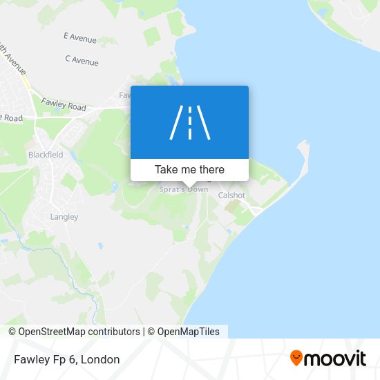 Fawley Fp 6 map