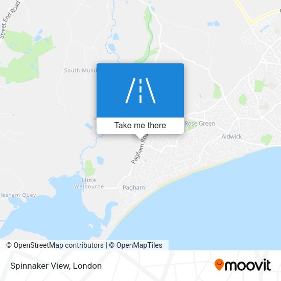 Spinnaker View map