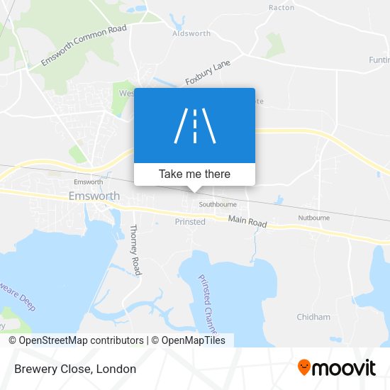 Brewery Close map