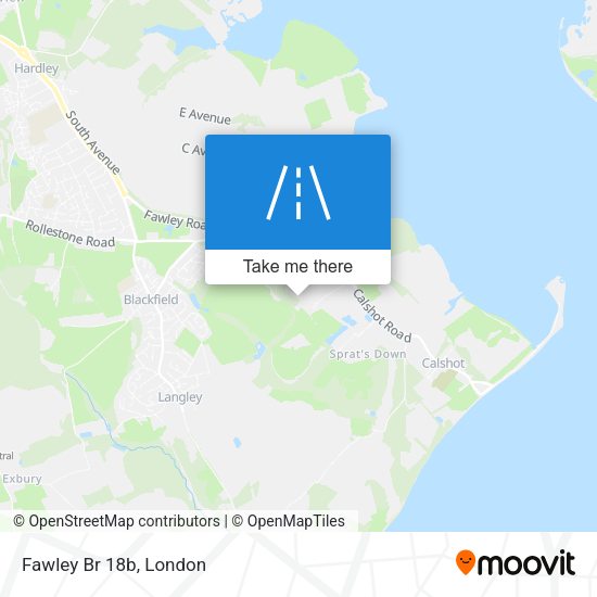 Fawley Br 18b map