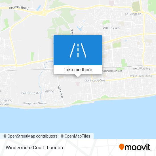Windermere Court map