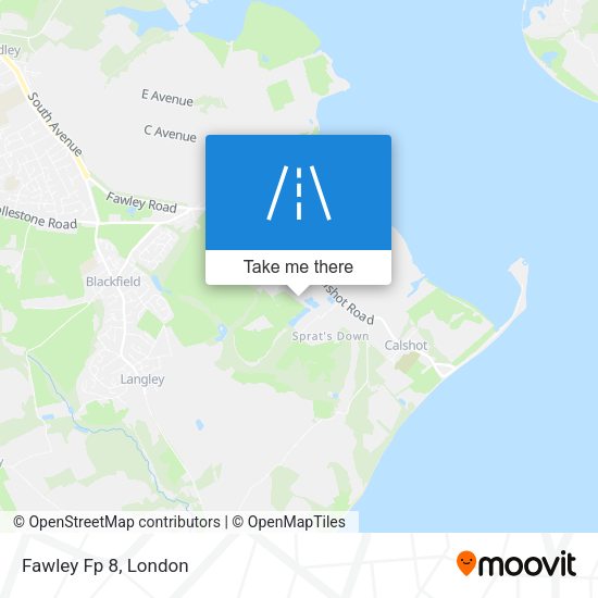 Fawley Fp 8 map