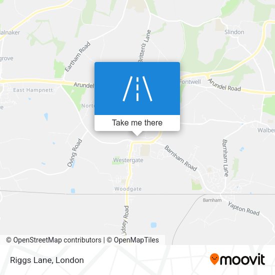 Riggs Lane map