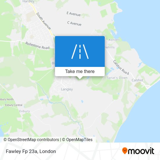 Fawley Fp 23a map