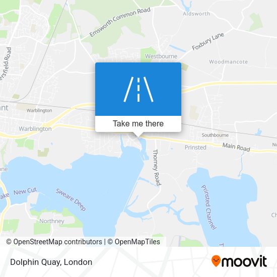 Dolphin Quay map
