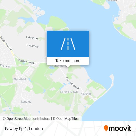 Fawley Fp 1 map