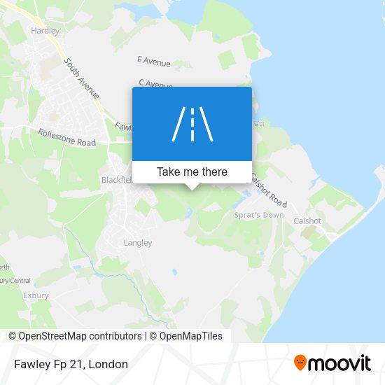 Fawley Fp 21 map