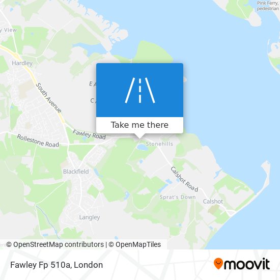 Fawley Fp 510a map