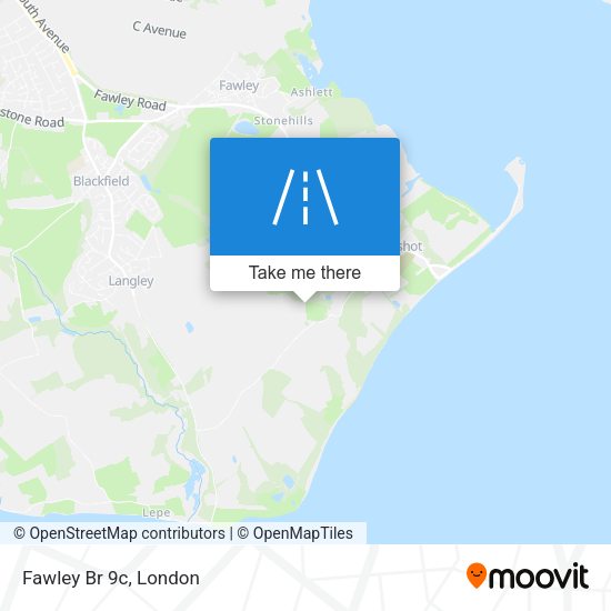 Fawley Br 9c map