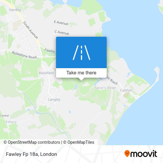 Fawley Fp 18a map