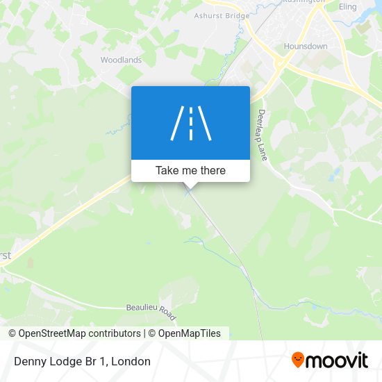 Denny Lodge Br 1 map