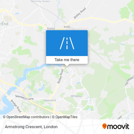 Armstrong Crescent map
