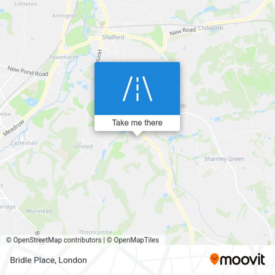 Bridle Place map