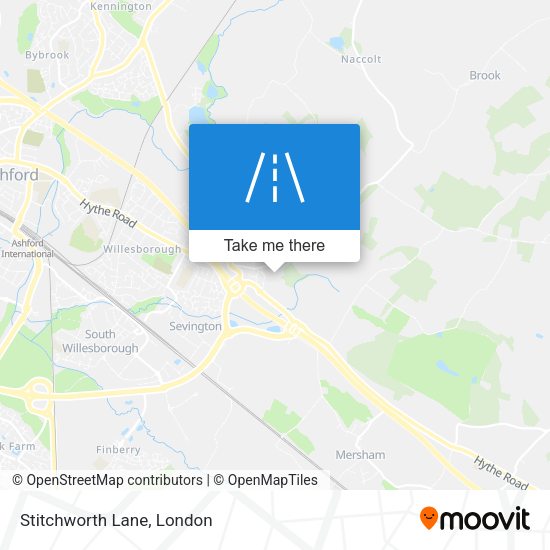 Stitchworth Lane map