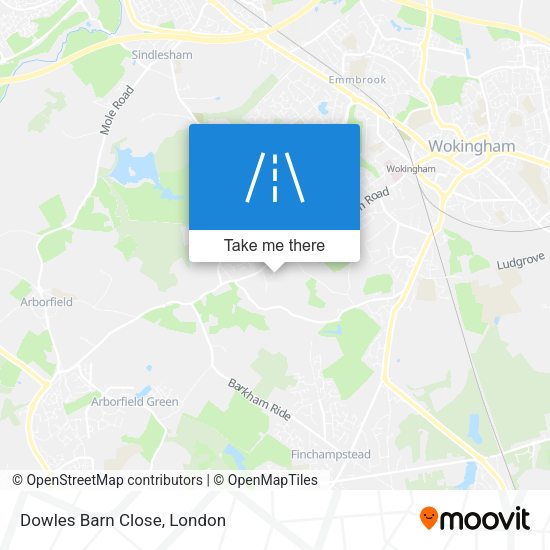 Dowles Barn Close map