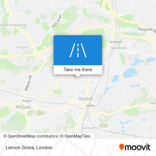 Lemon Grove map