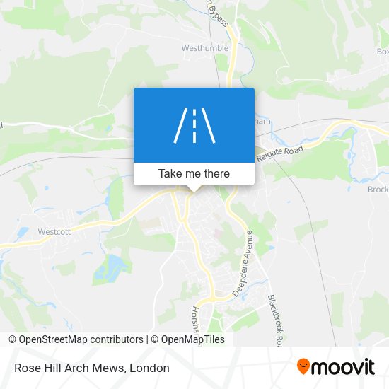 Rose Hill Arch Mews map