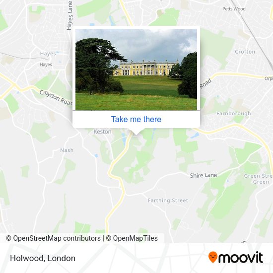 Holwood map