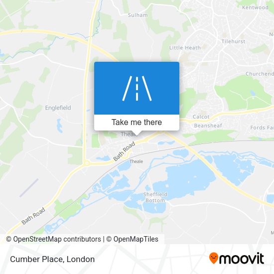 Cumber Place map