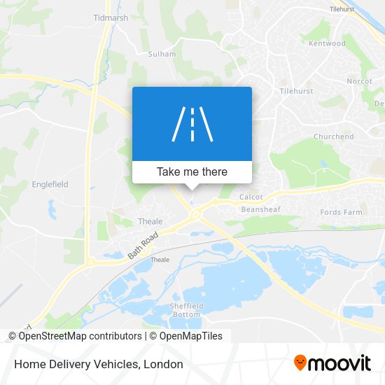 Home Delivery Vehicles map