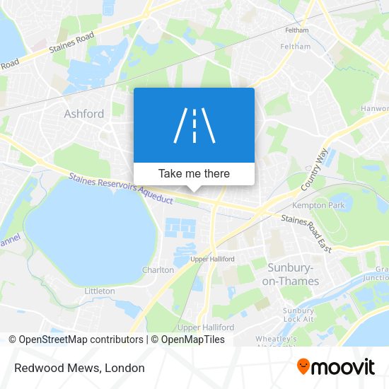 Redwood Mews map