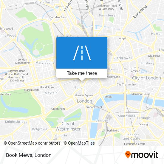 Book Mews map