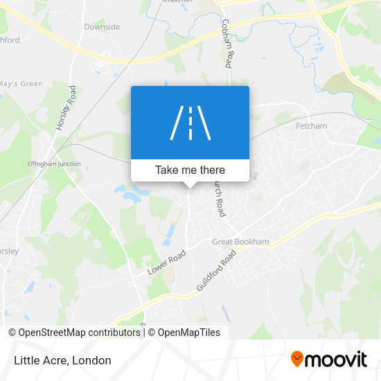 Little Acre map