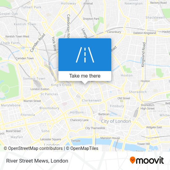 River Street Mews map