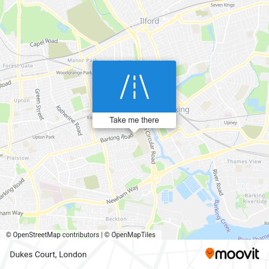 Dukes Court map