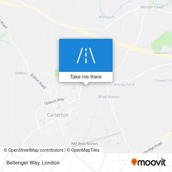 Bellenger Way map
