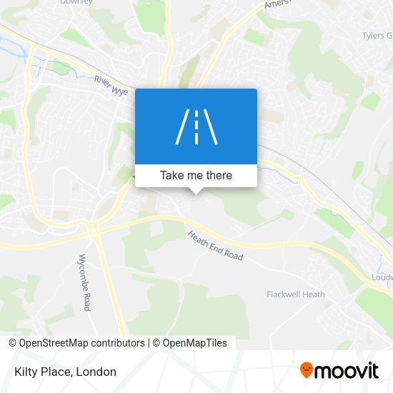 Kilty Place map