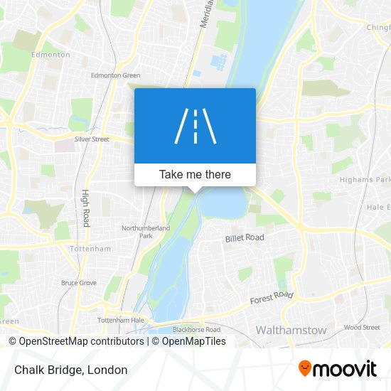 Chalk Bridge map