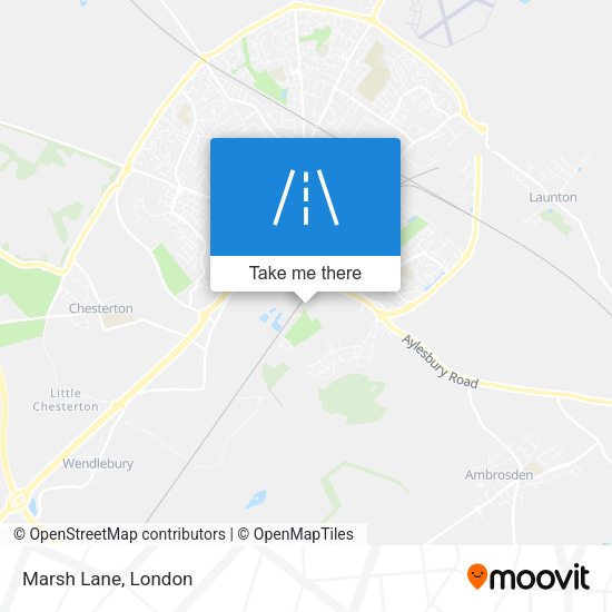 Marsh Lane map