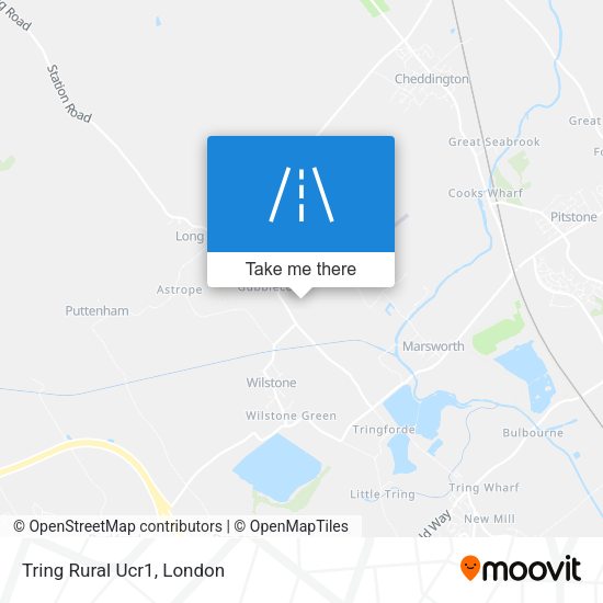 Tring Rural Ucr1 map