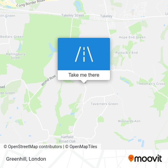 Greenhill map