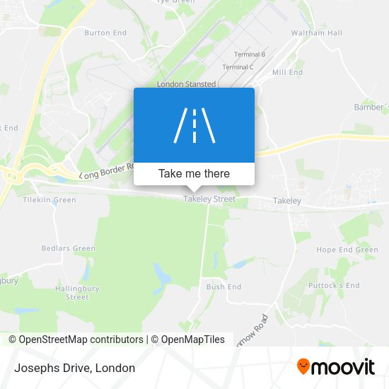 Josephs Drive map