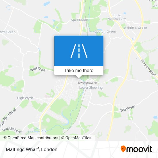 Maltings Wharf map
