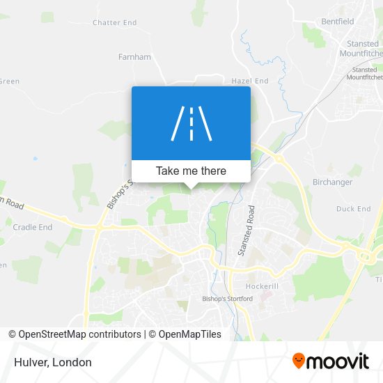 Hulver map