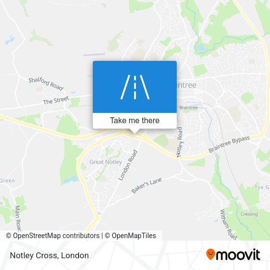 Notley Cross map