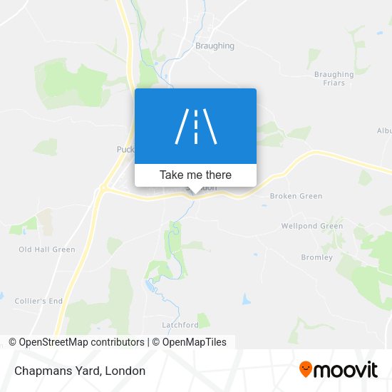 Chapmans Yard map