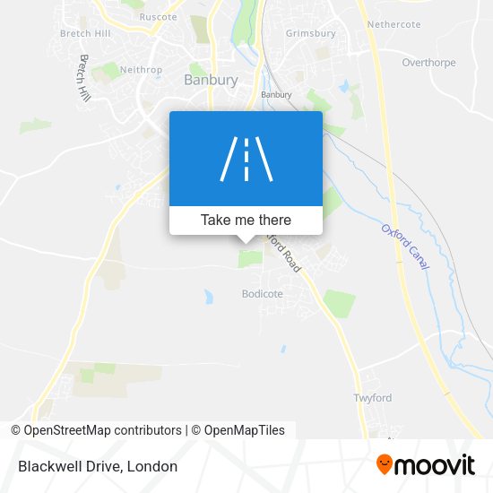 Blackwell Drive map