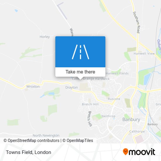 Towns Field map