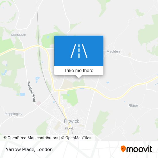Yarrow Place map