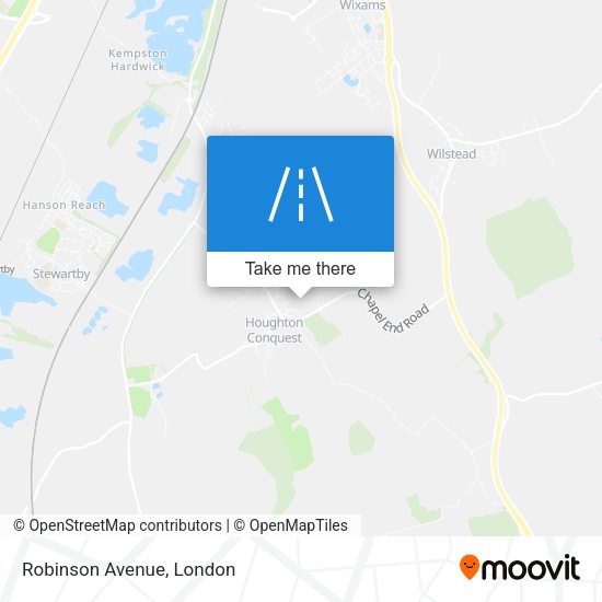 Robinson Avenue map
