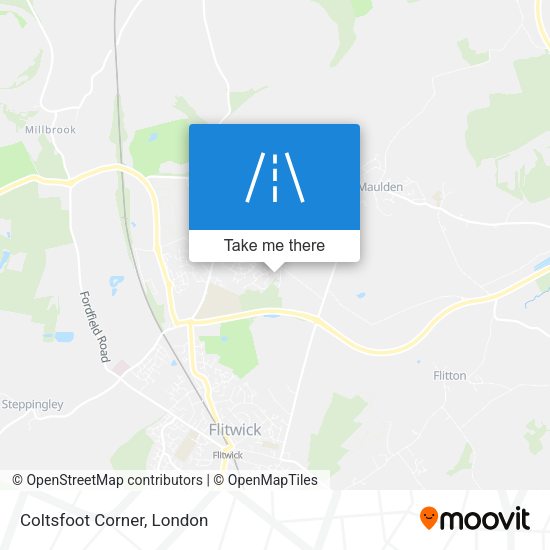 Coltsfoot Corner map