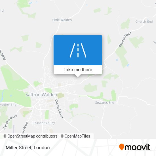 Miller Street map